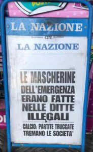 Le mascherine dell'emergenza fatte in ditte illegali in Toscana