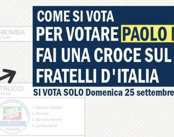 Come si vota Fratelli d'Italia